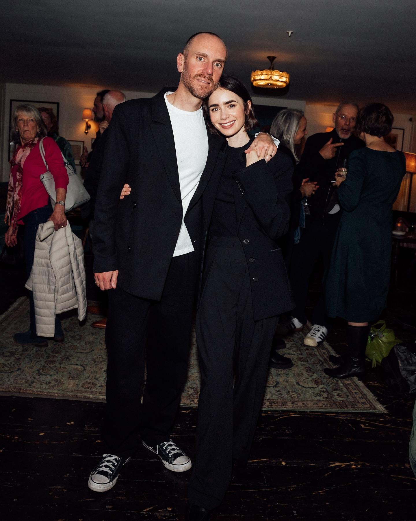 部分網民攻擊Lily Collins找代母懷孕,Charlie McDowell即出手護妻女。