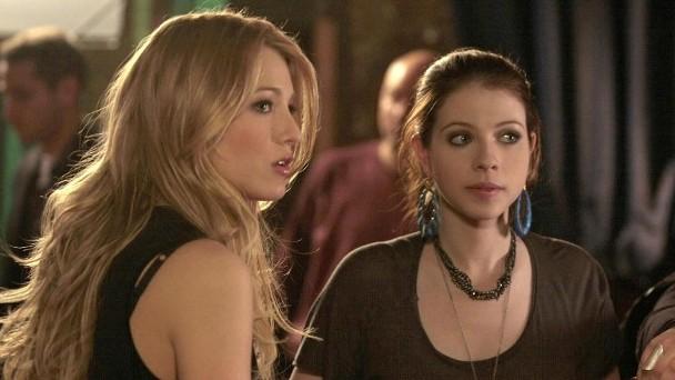 MichelleTrachtenberg在《 花邊教主》與Blake Lively合作。