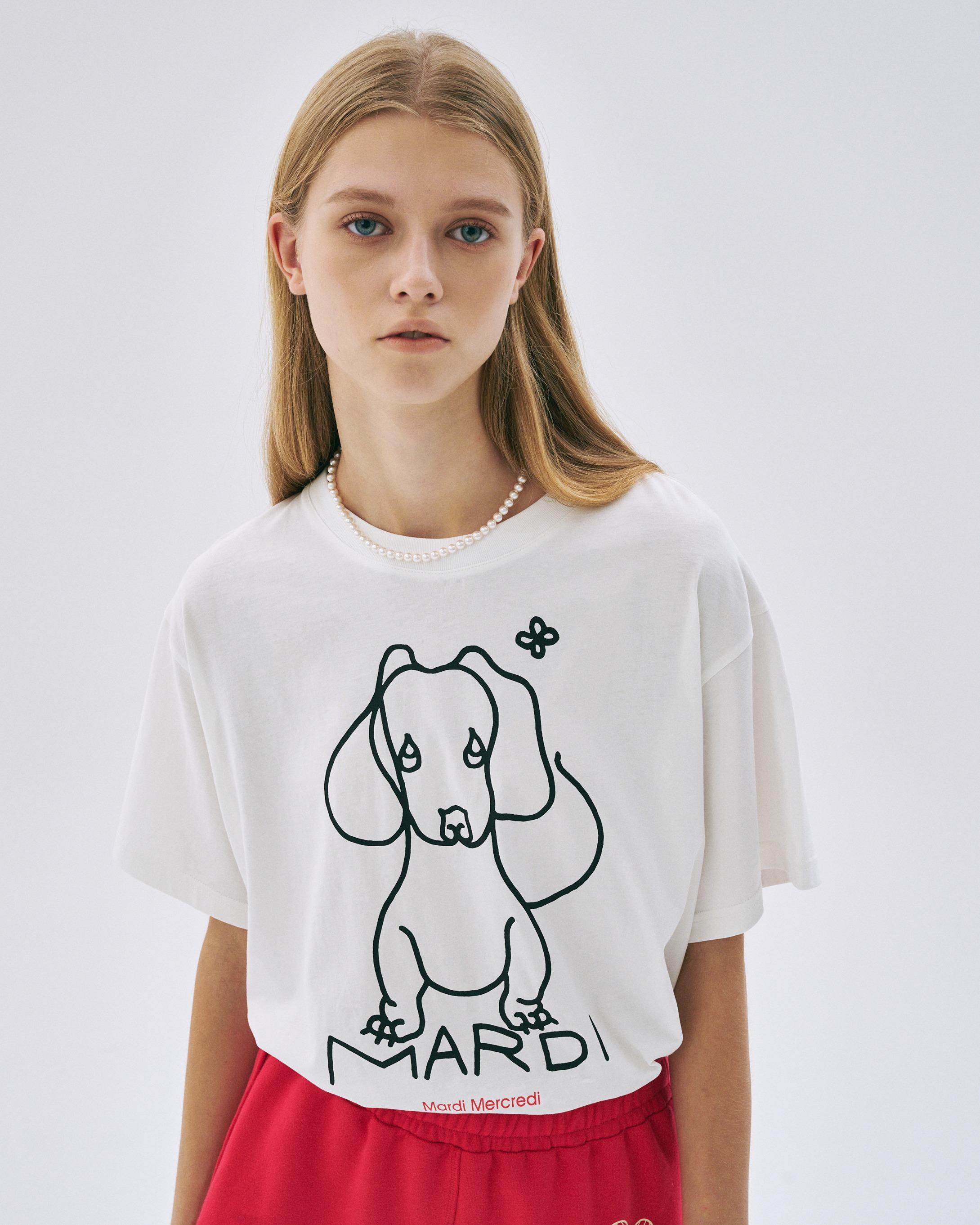 Mardi Mercredi全新「 DDANJI 」印花上衣