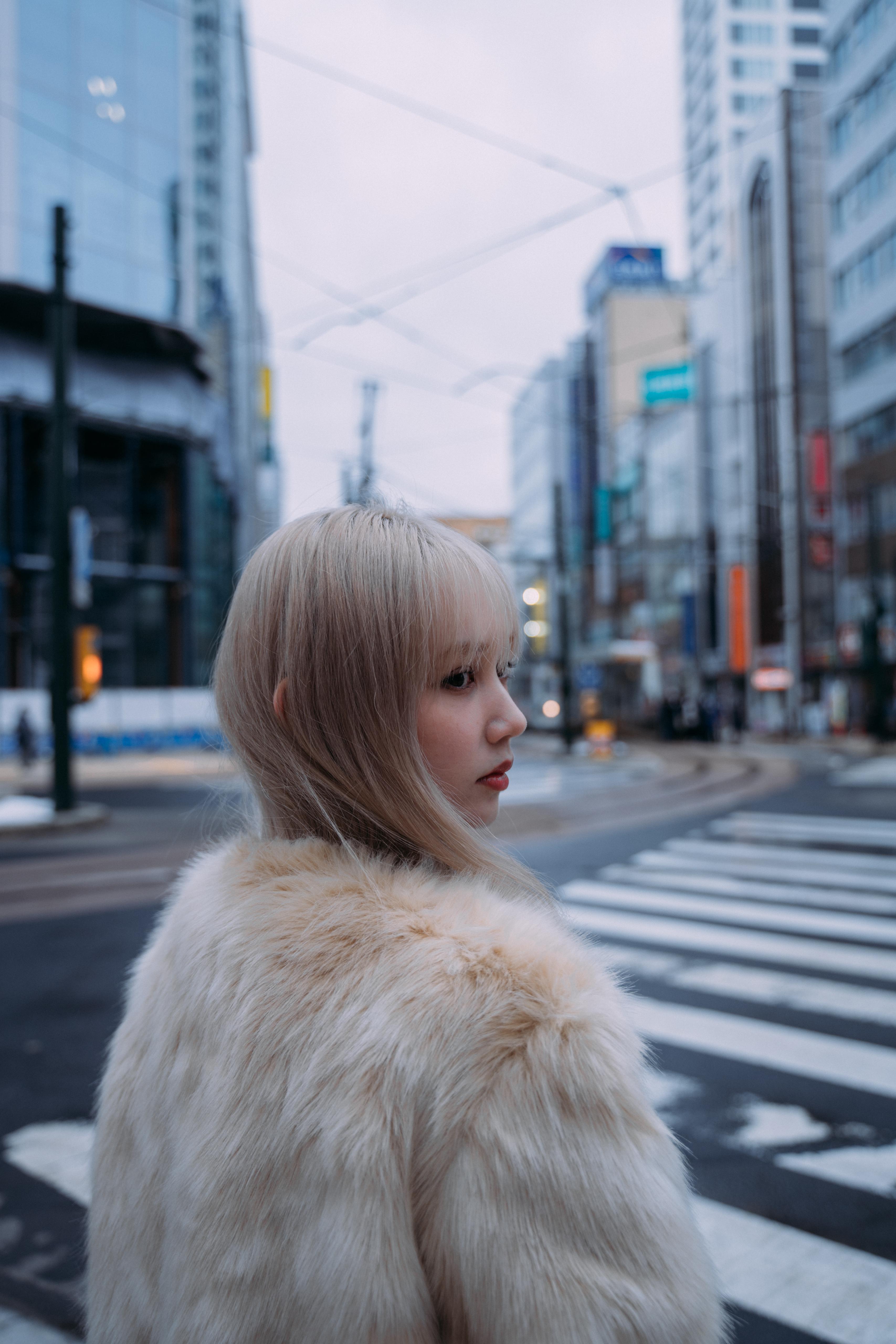 Nancy Kwai遠赴北海道為新歌《I tried…》拍MV。