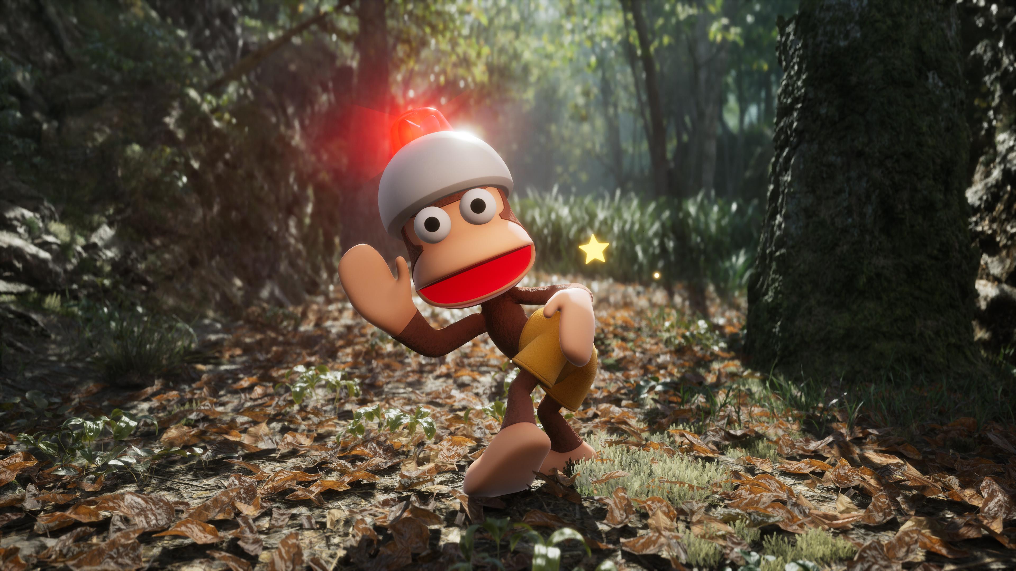 《捉馬騮》猴子迷你遊戲。