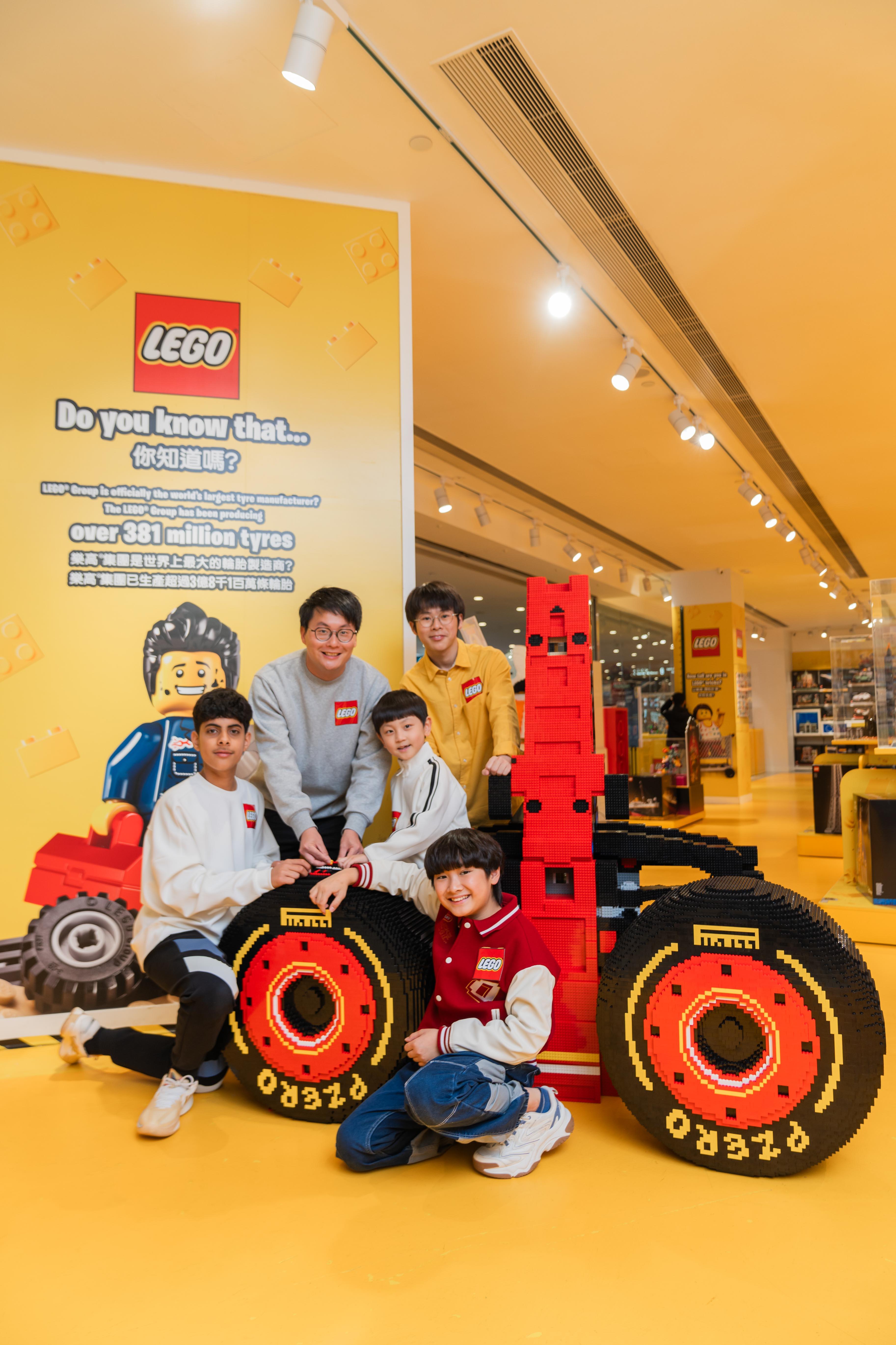 2023年的金像獎「最佳新演員_林諾,對於首次跟LEGO Group合作亦相當開心。