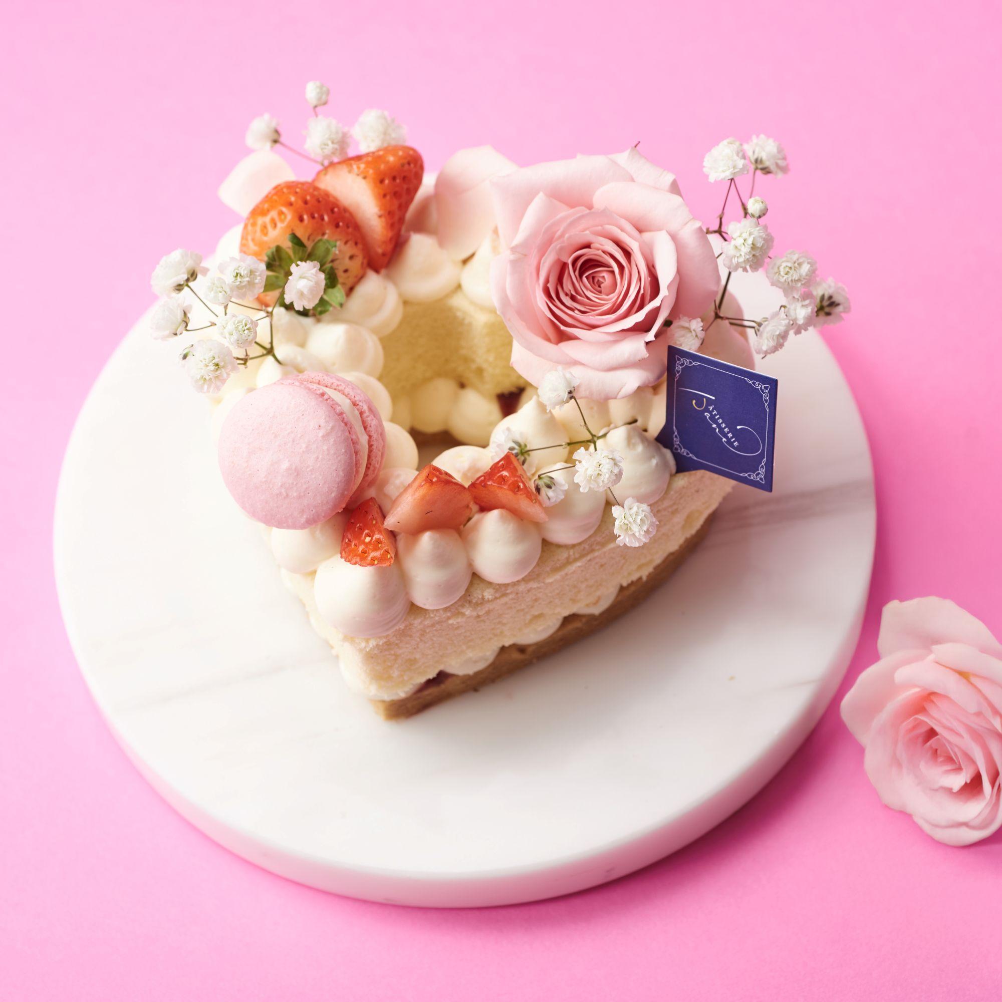 Pâtisserie Jane情人節限定蛋糕$388/5吋,限定於2月14至16日期間限量發售,需兩日前在官方網站訂購。