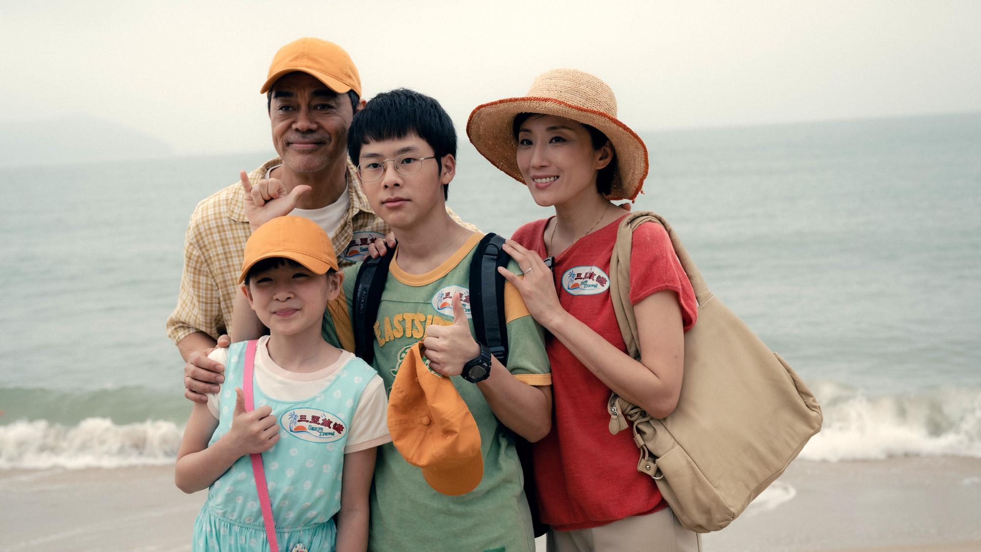 《爸爸》一家四口,有3位入圍角逐金像獎,劉青雲表示喜出望外。