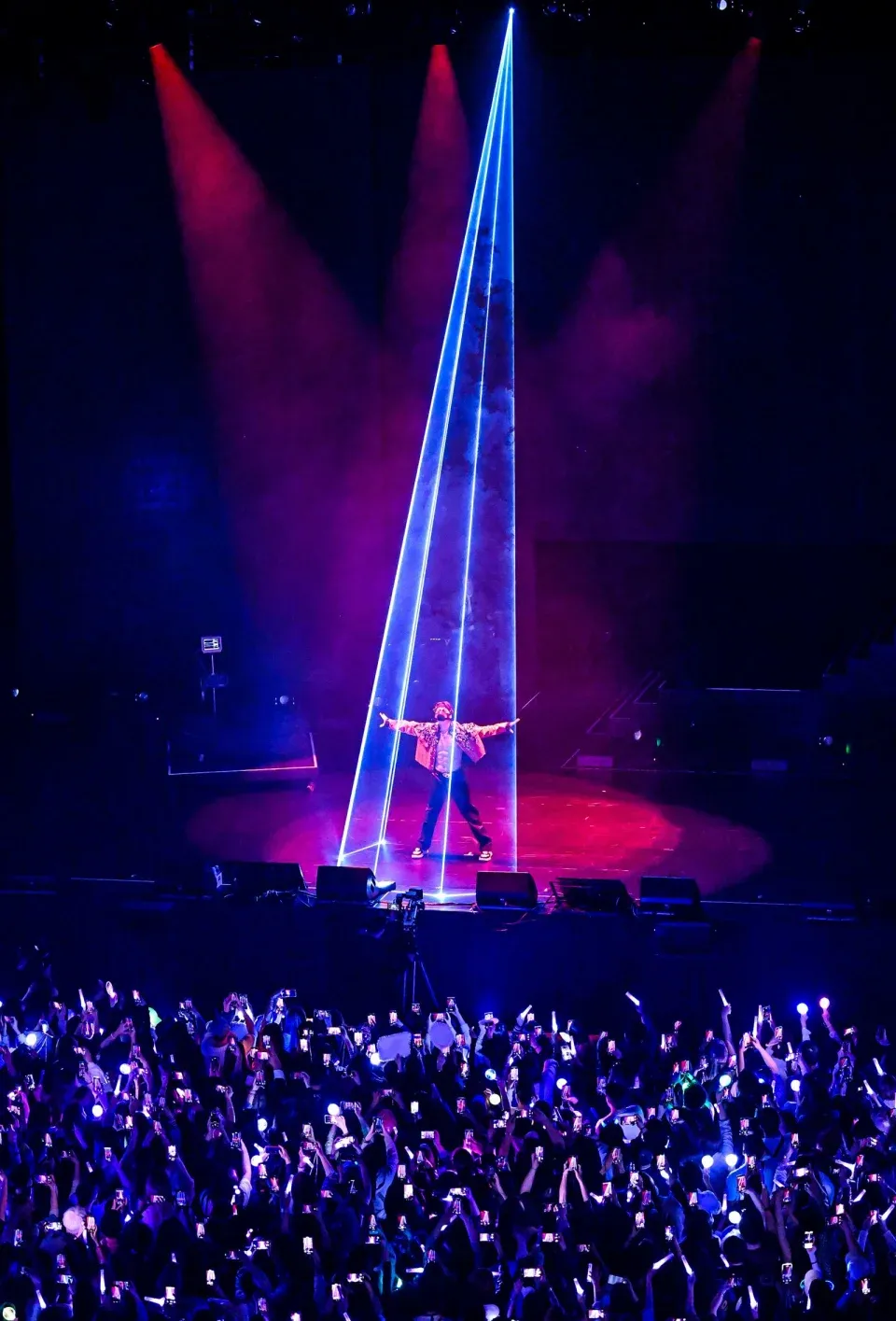 Rain指雖然沒有見過大S,但作為後輩的他覺得要為對方默哀。