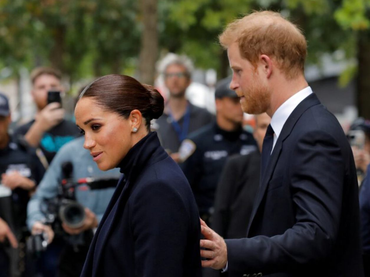 哈里王子和梅根(資料圖片)