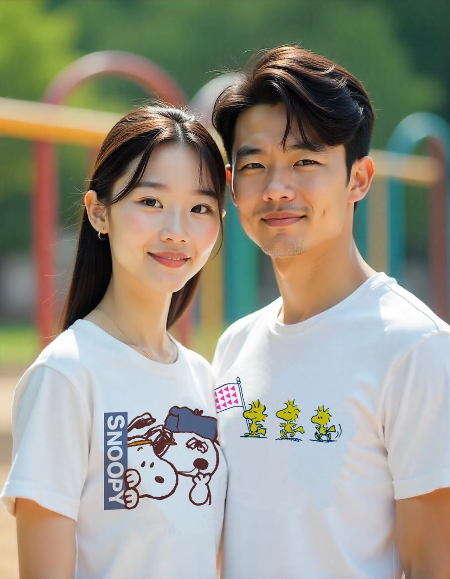 Snoopy 75周年跑步嘉年華主角組別專屬T 恤