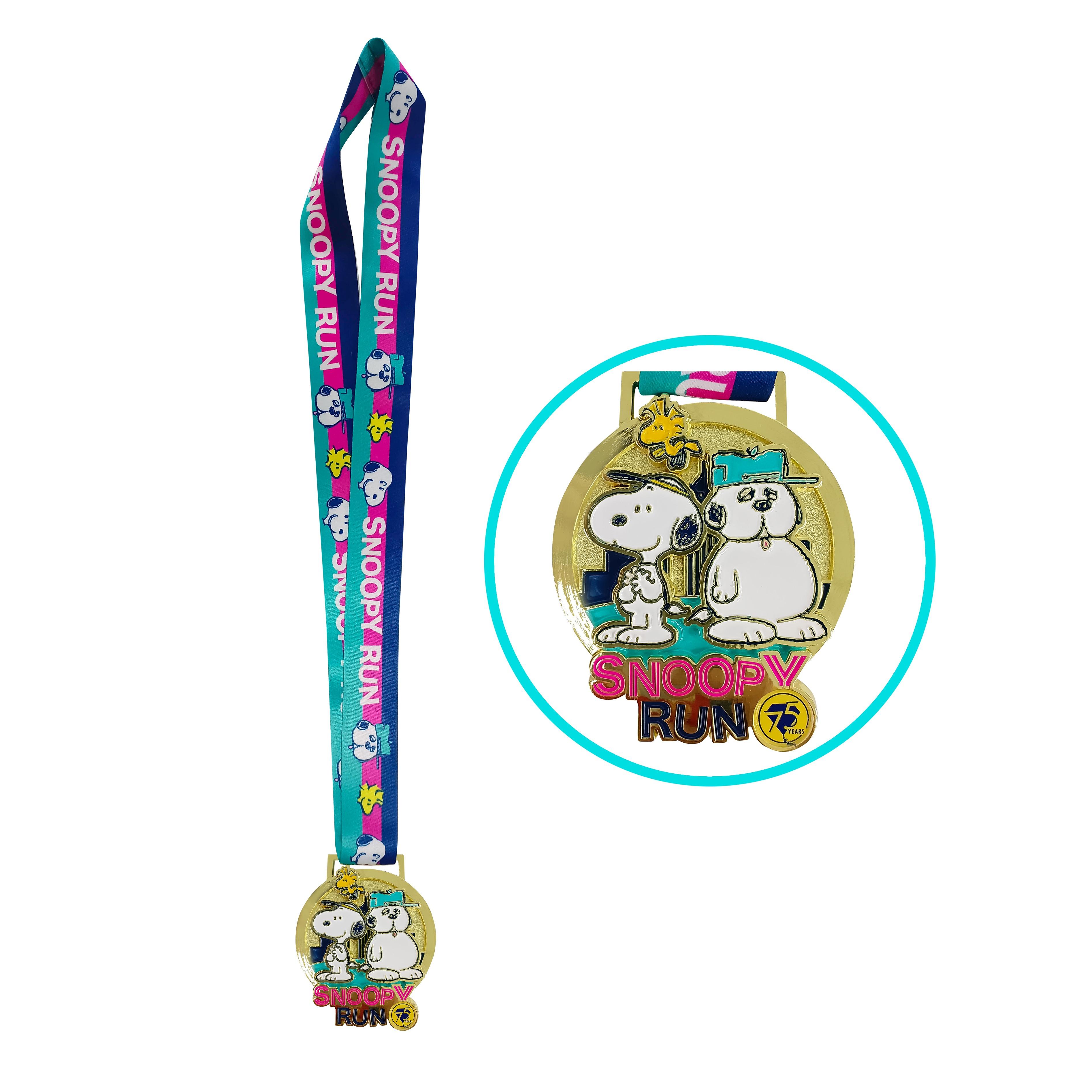 Snoopy 75周年跑步嘉年華-獎牌