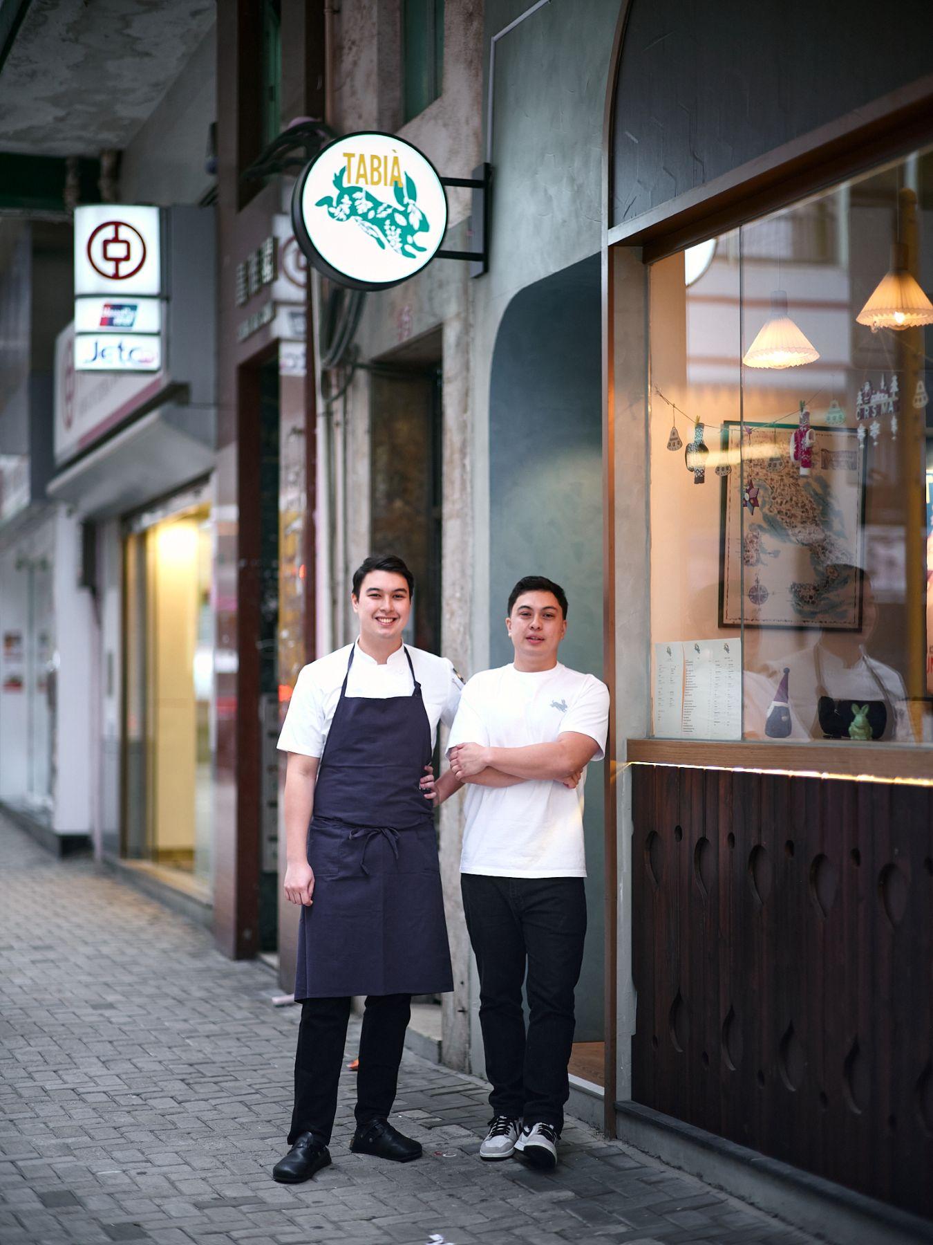 意北菜餐廳TABIÀ由意籍兩兄弟Roberto和Ricardo Trento掌舵。