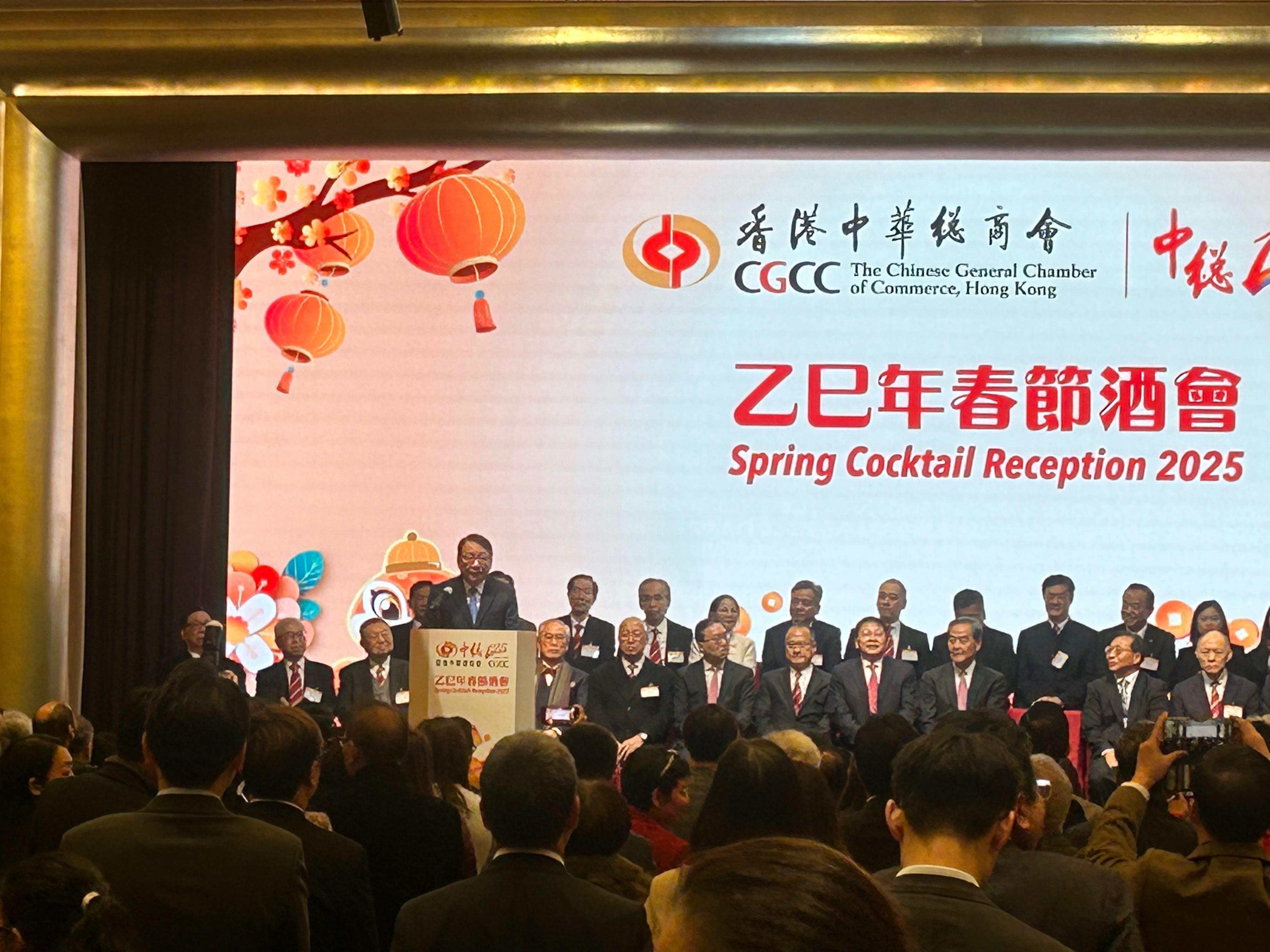 陳國基致辭。(陳芷晴攝)