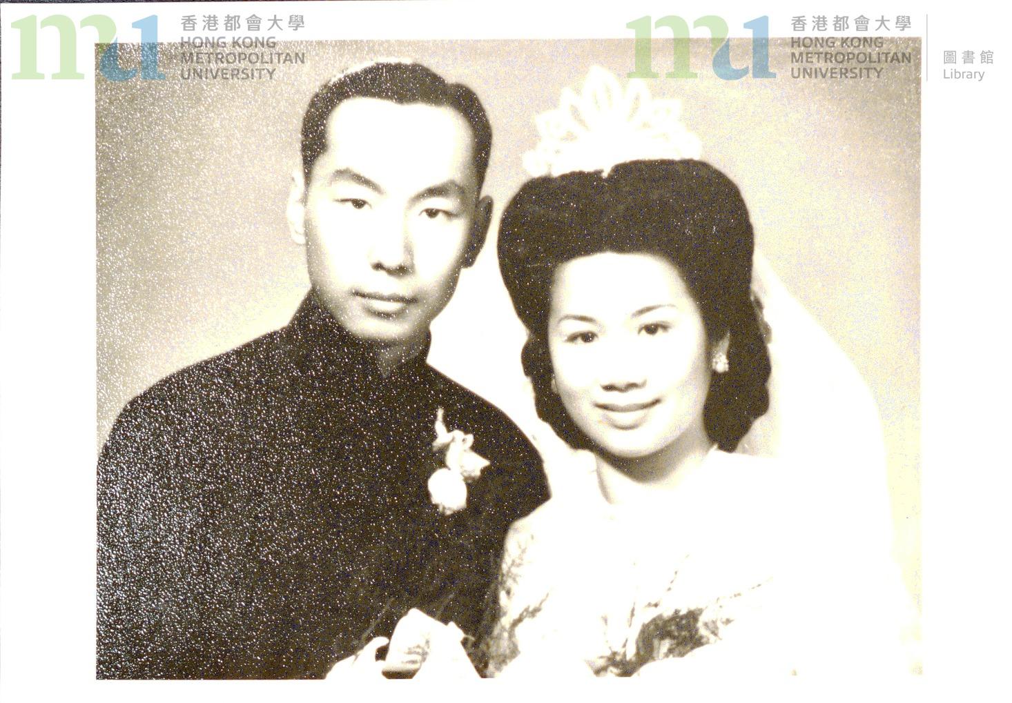 宋淇、宋鄺文美夫婦照片(「都大中國現代文學數碼特藏」)