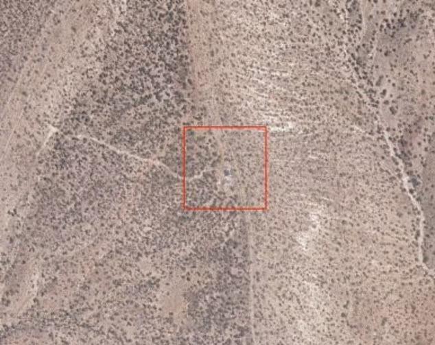 1975年該地區圖片未見該疑似UFO物體。