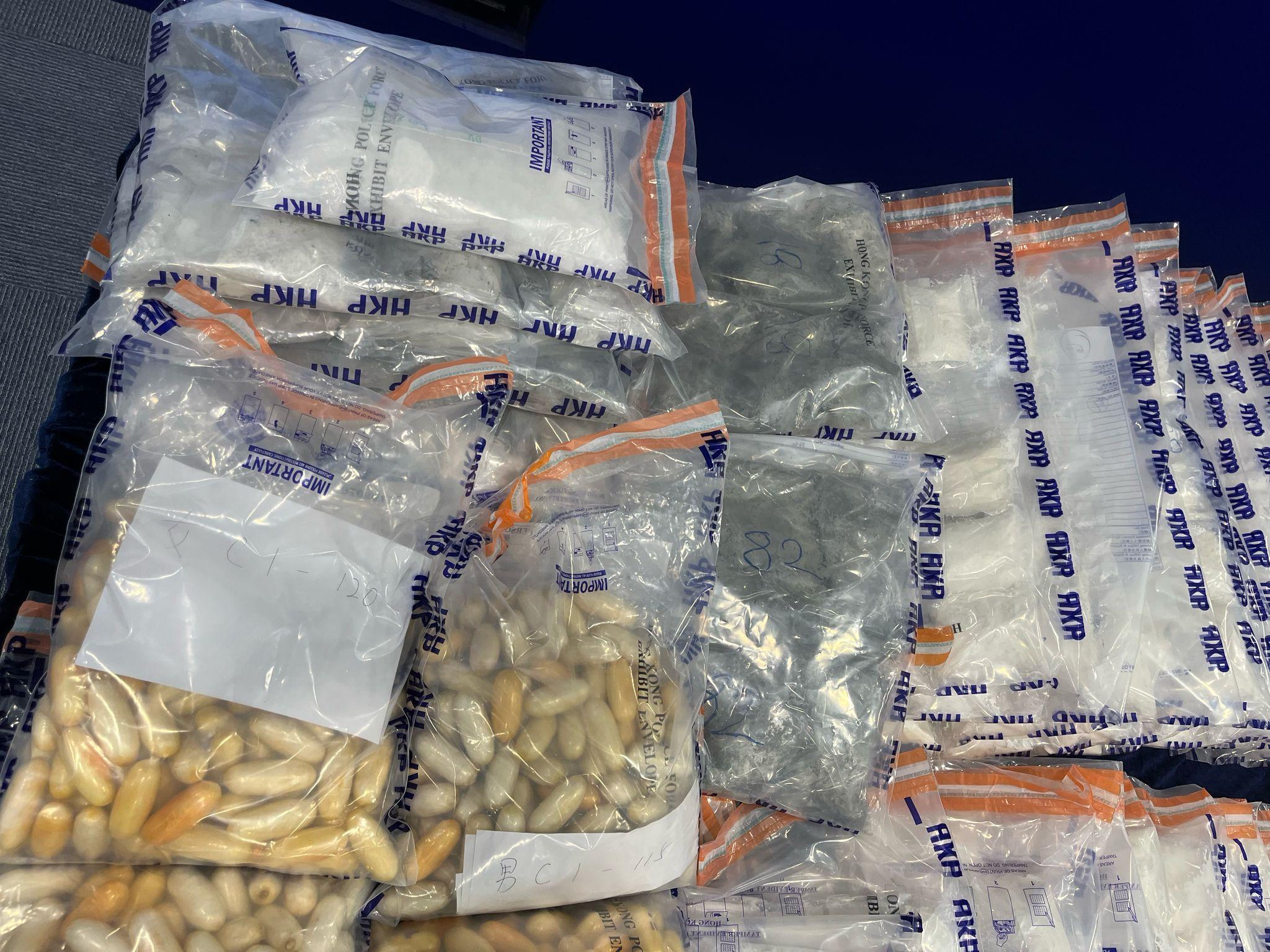 687粒膠囊,當中含有15.1公斤可卡因。