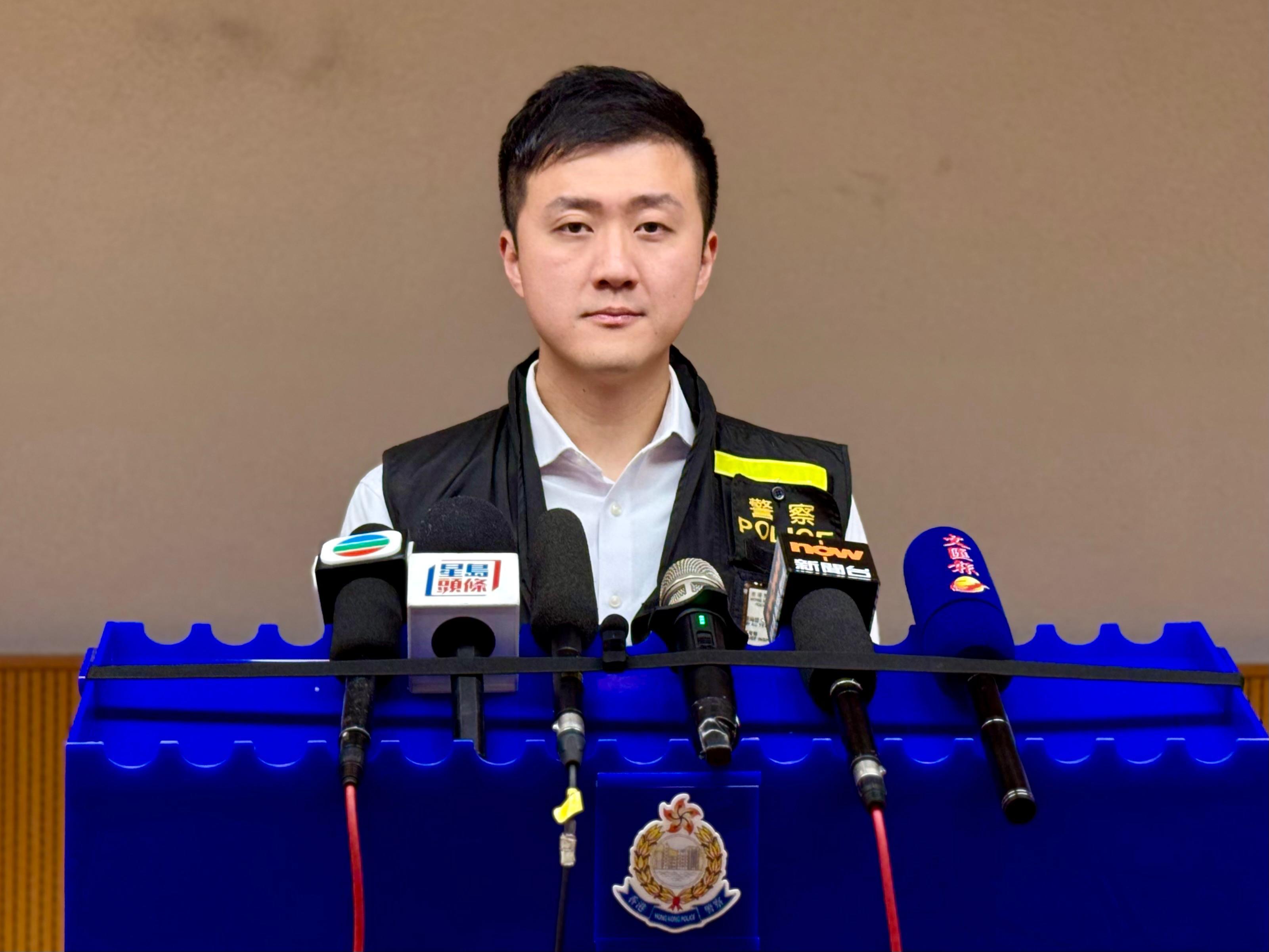 警方新界北總區重案組第一隊總督察歐陽德。