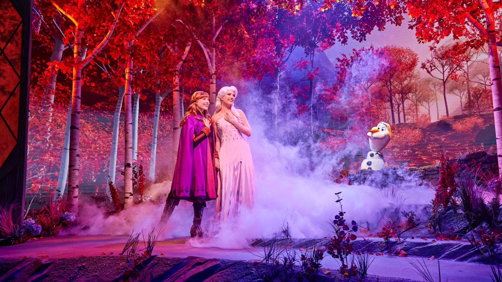 樂園指, 「魔雪奇緣世界」將香港迪士尼提升至全新層次。圖為森林小天地。(官網圖片)