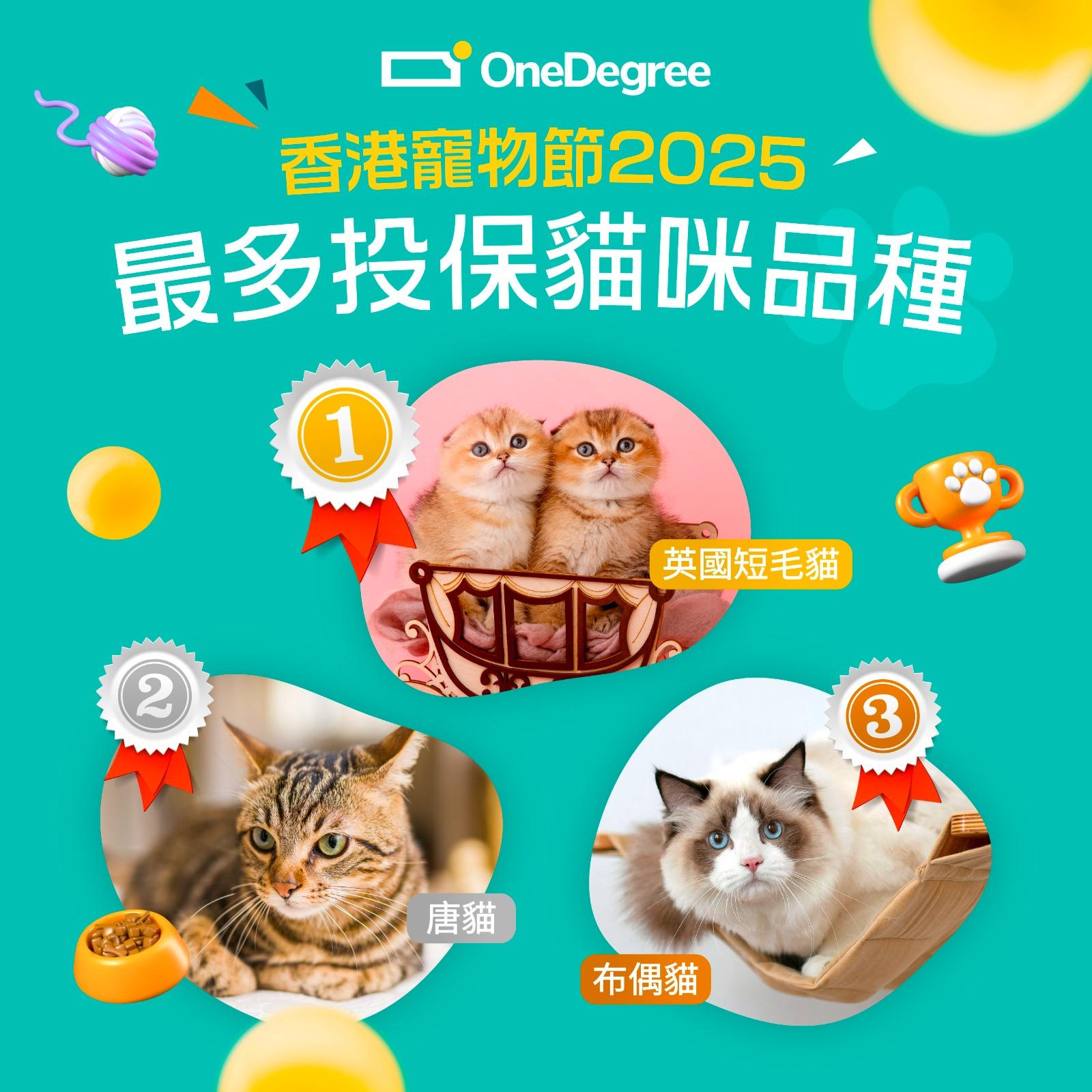 OneDegree:寵物節投保收入增83% 破紀錄|虛擬保險