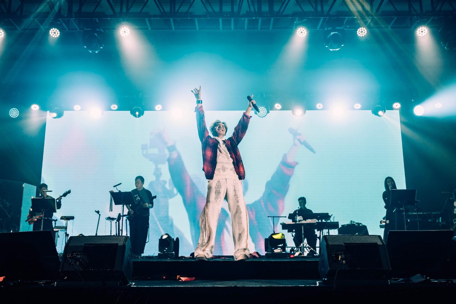 吉吉呼籲追夢人不要放棄夢想。