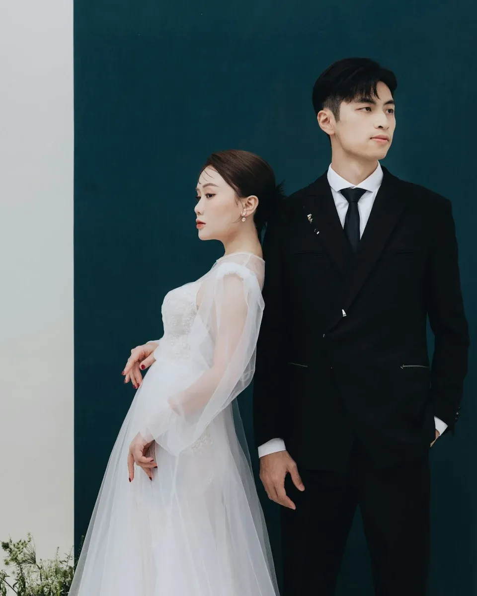 譚杏藍同未婚夫Ronald