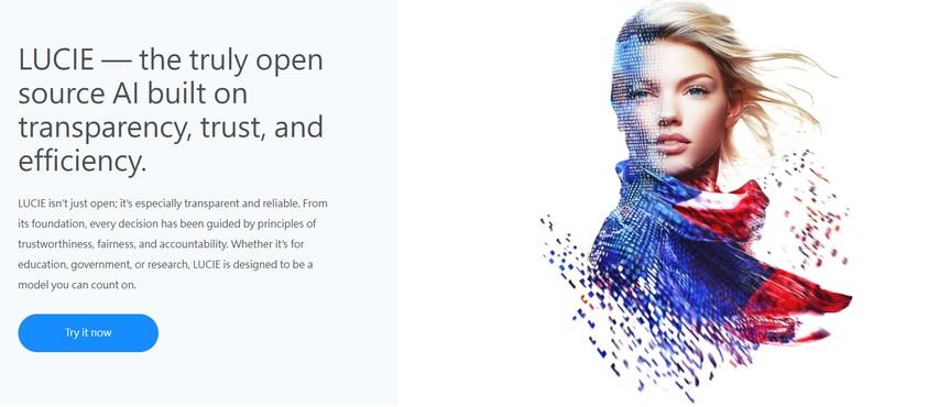 推出AI聊天機械人「Lucie」,希望給用戶另一「透明」、「可靠」及「富效率」的選擇。(互聯網)