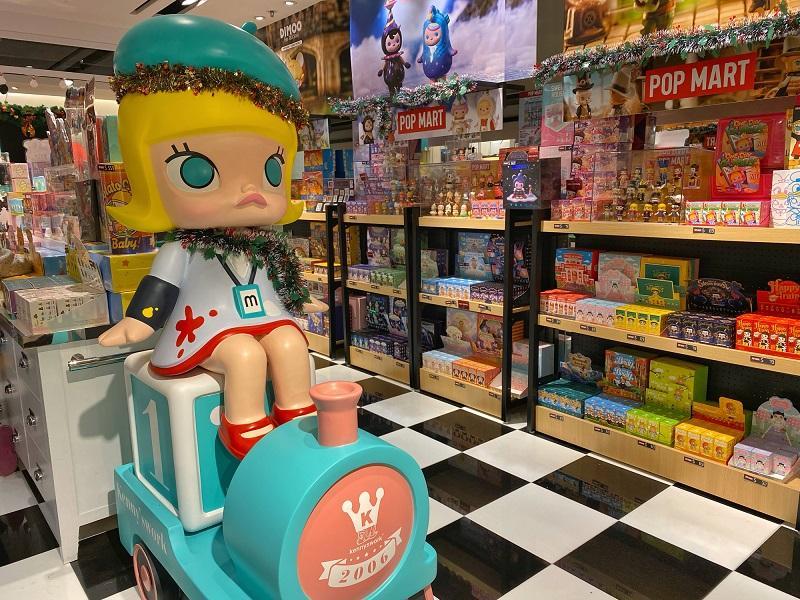 泡泡瑪特(POP MART)近年的盲盒產品大受歡迎。(資料圖片)
