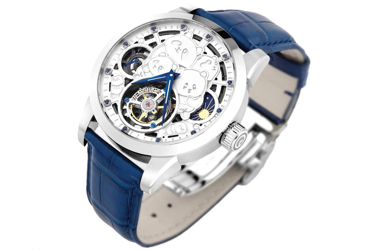 海洋公園日前宣傳大熊貓陀飛輪手錶。(海洋公園FB圖片)