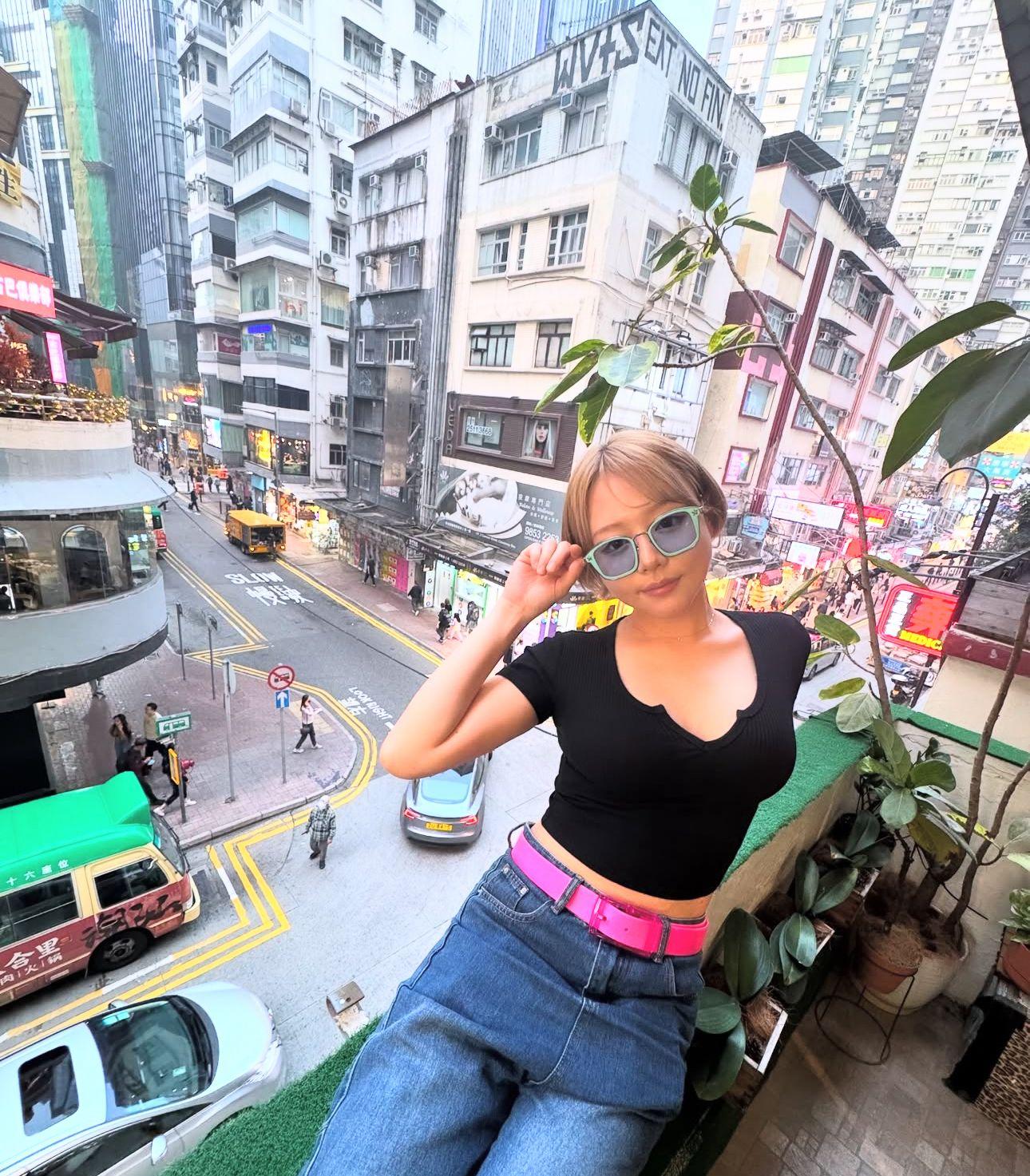 濱崎真緒已視香港為第二故鄉,表示有意嘗試拍電影。