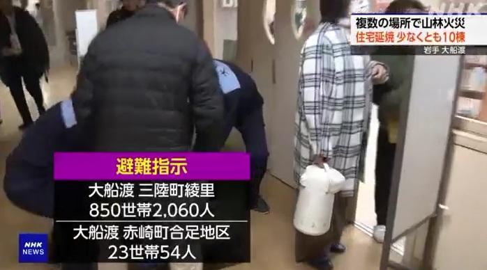 居民疏散到避難所。(互聯網)