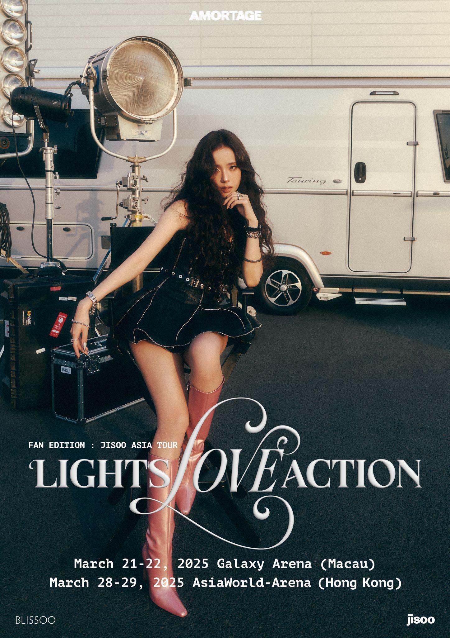《ASIA FAN TOUR 2025:"LIGHTS, LOVE, ACTION!"》香港站已定3月28日至29日於亞洲國際博覽館Arena舉行。