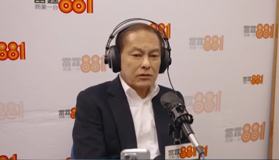 何柱國透露數月前確診患上肺癌,其後他到養和醫院接受治療,現已痊癒康復。(商台fb影片截圖)