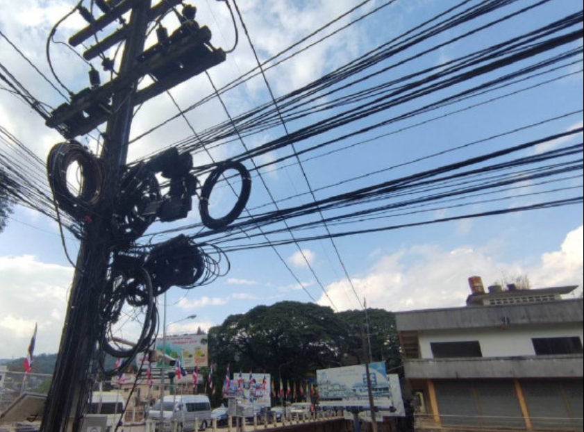 泰國政府召開跨部門會議,討論切斷鄰國緬甸涉及違法活動地區的供電。(網上圖片)