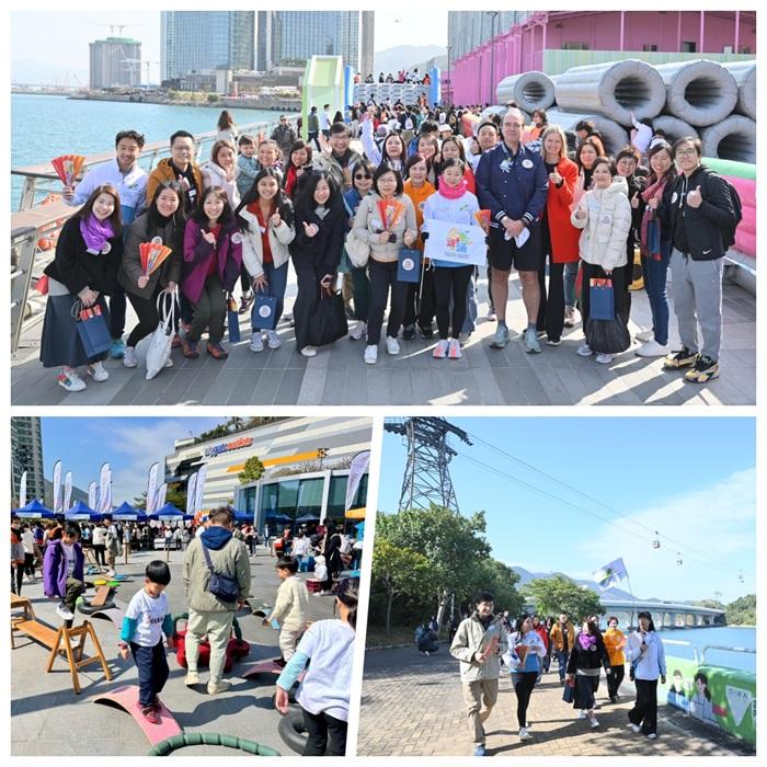 新春行大運。營造東涌