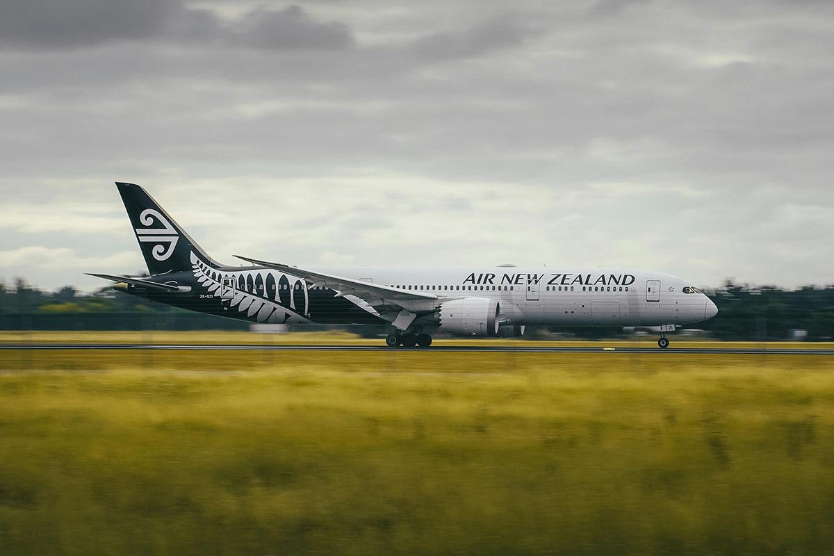 紐西蘭航空在「2025年全球最佳航空公司」排第三。(Pexels圖片)