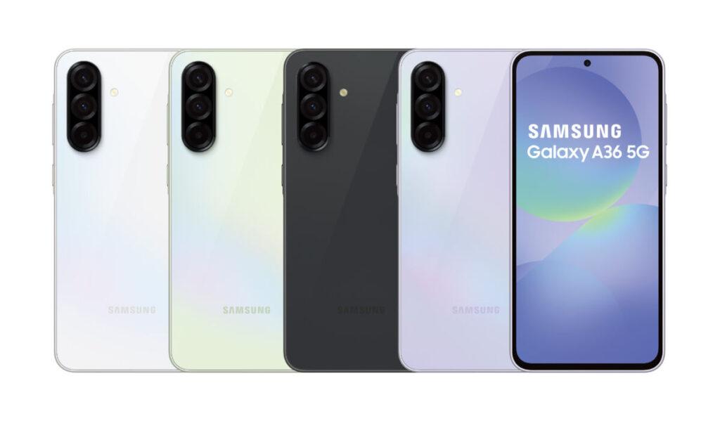 Galaxy A36 5G 採用6.7吋FHD+ 120 Hz螢幕更新率 Super AMOLED,配備Snapdragon 6 Gen 3處理器
