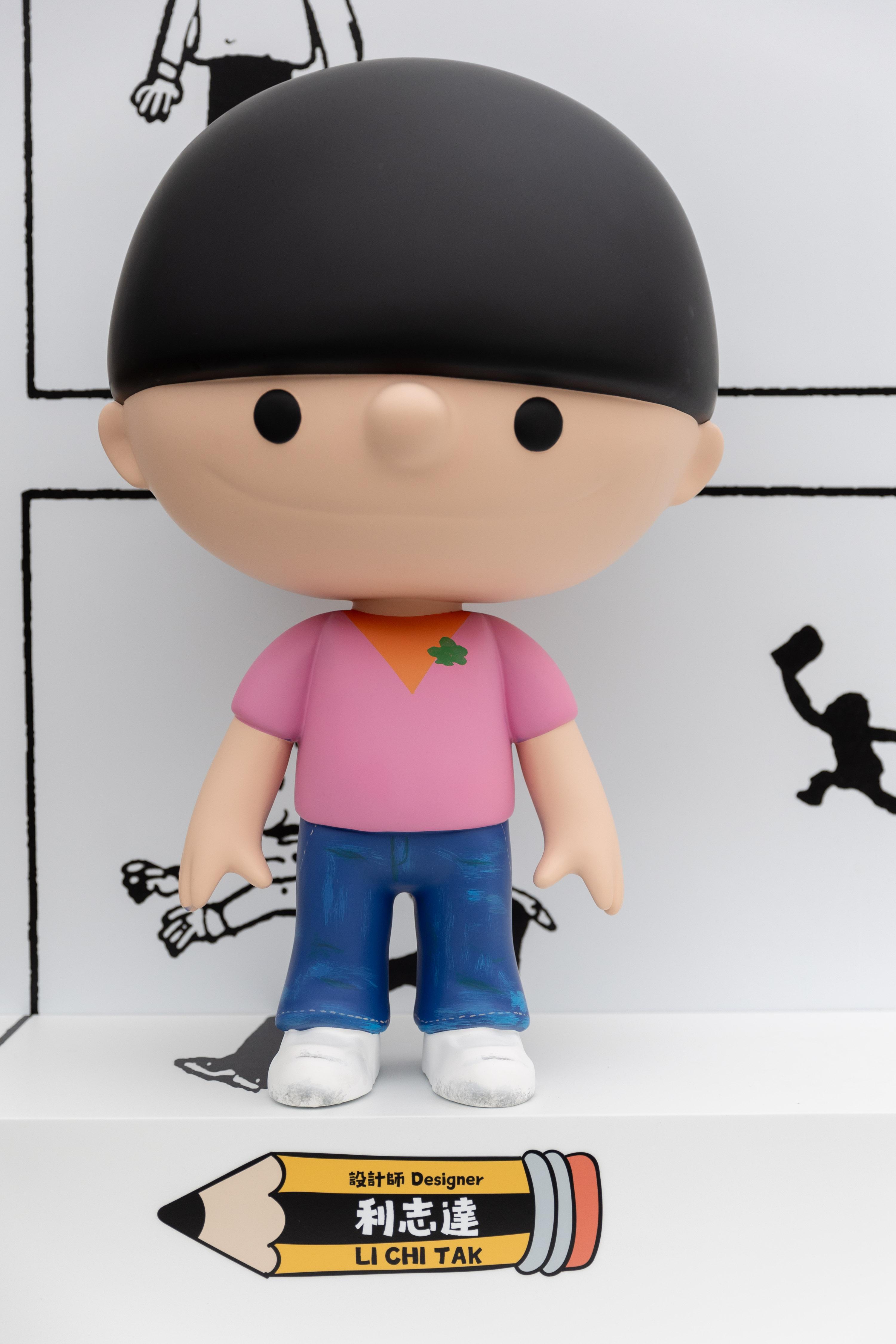 利志達的《牛仔》作品。