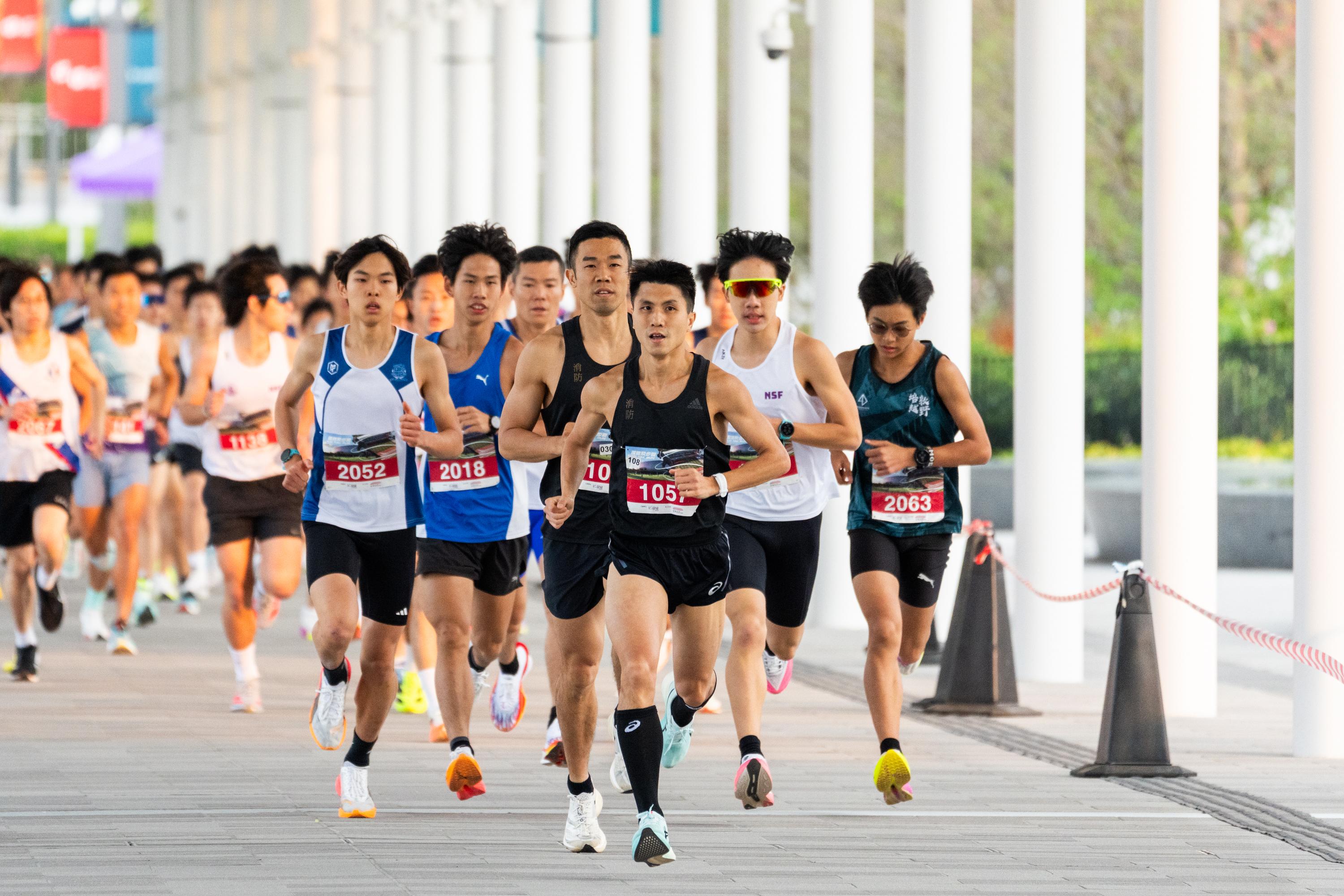 各跑會精英盡出,在 5 公里賽事比拼。 (大會圖片)