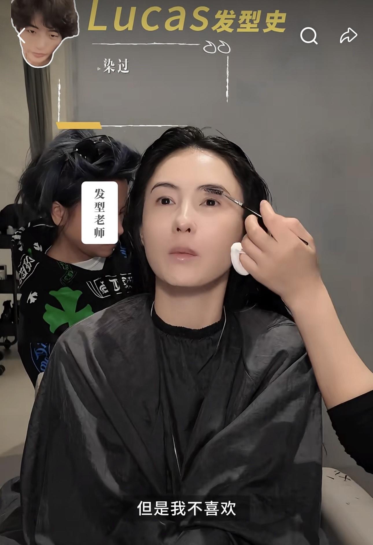 張栢芝透露Lucas和Quintus已有理財意識,每次在四季酒店吃完飯,倆兄弟都會認真核對賬單。