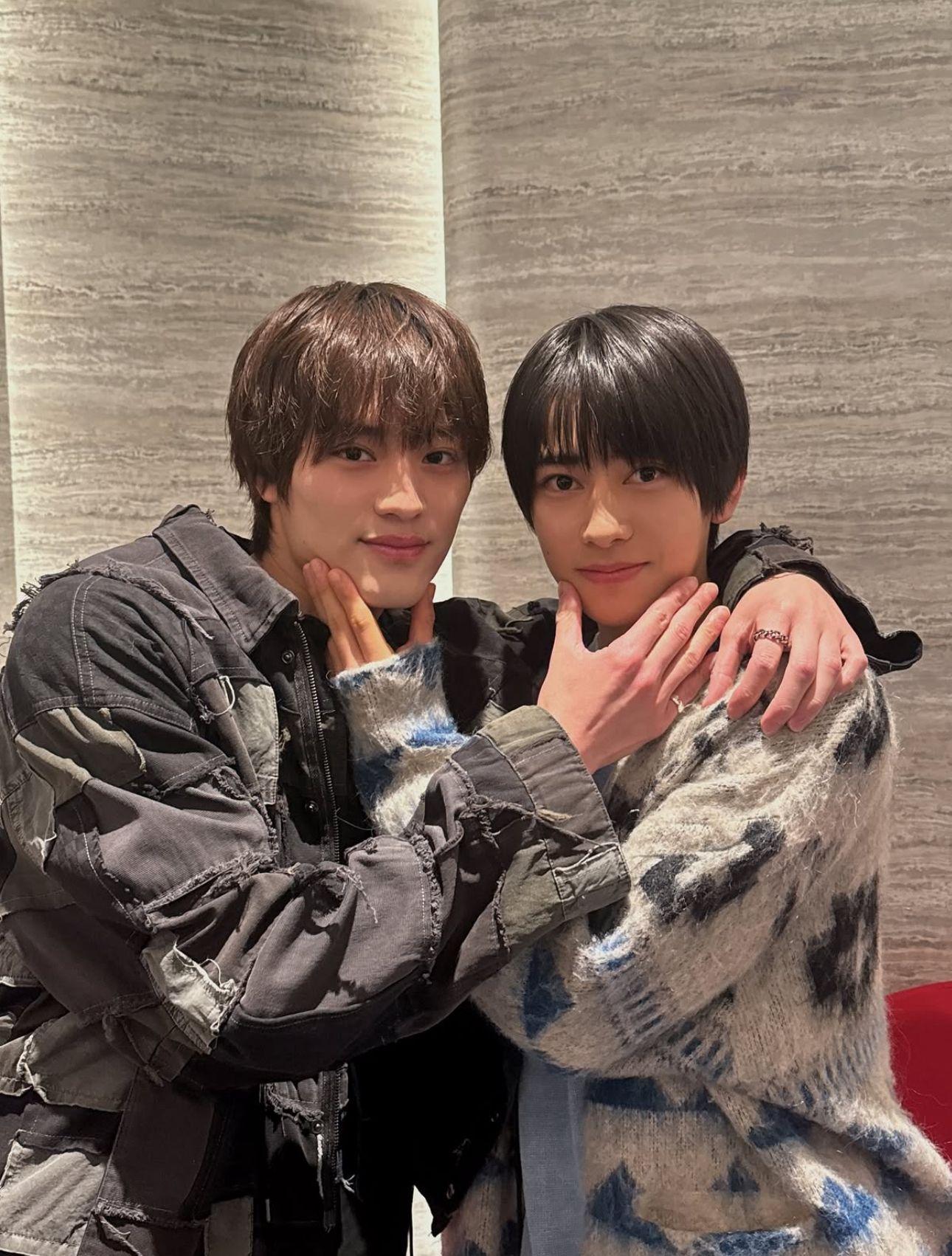 上周六,上村謙信與本島純政以男男CP舉行香港粉絲見面會。