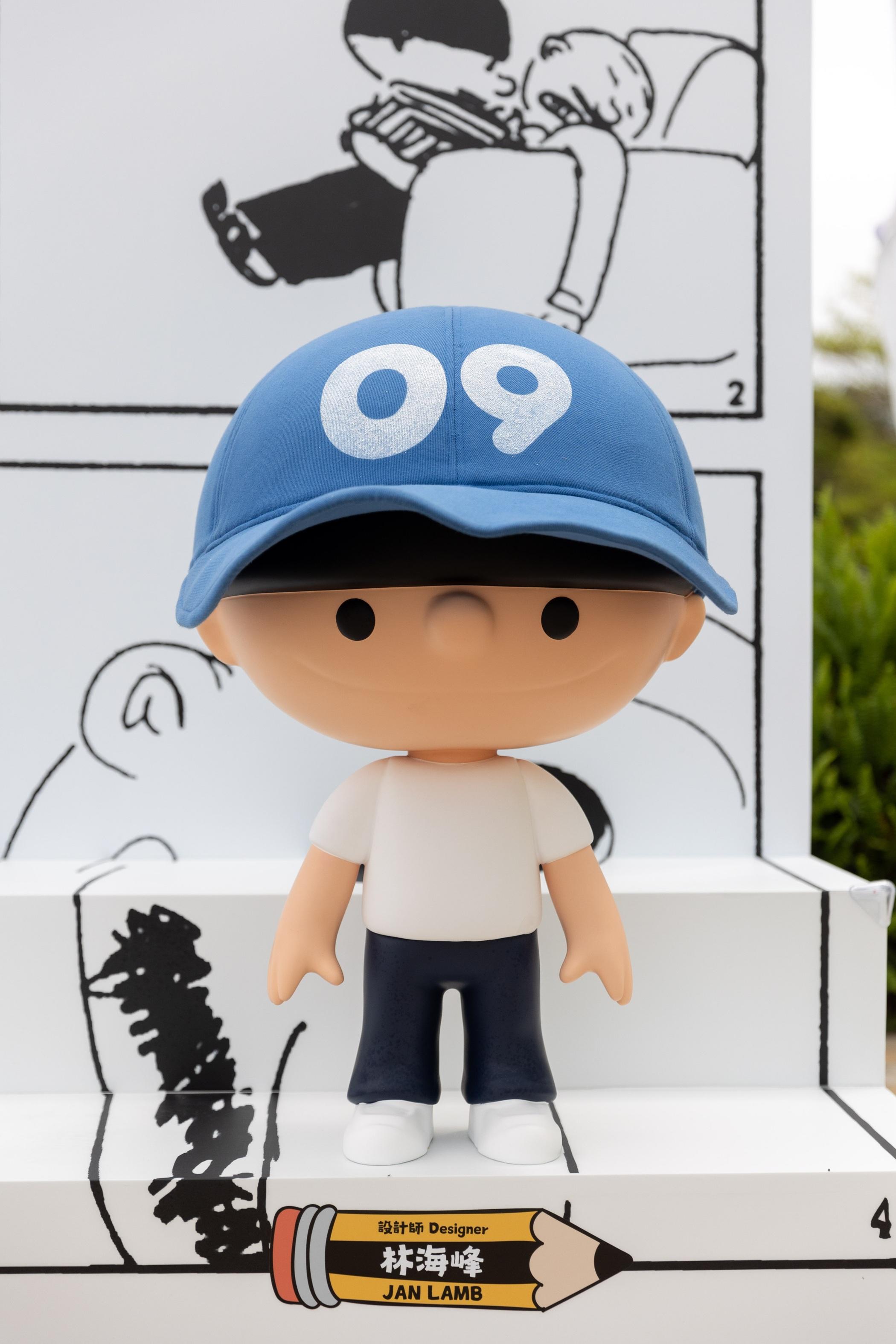 林海峰的《牛仔》作品。