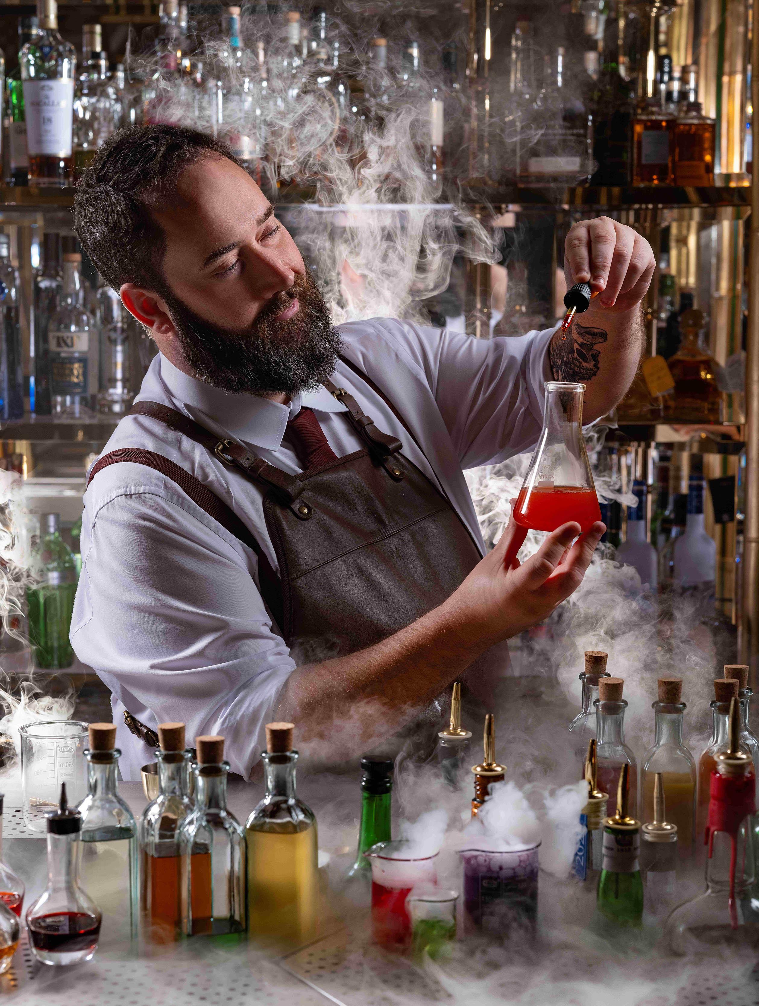 永利吧首席調酒師 Mark Lloyd