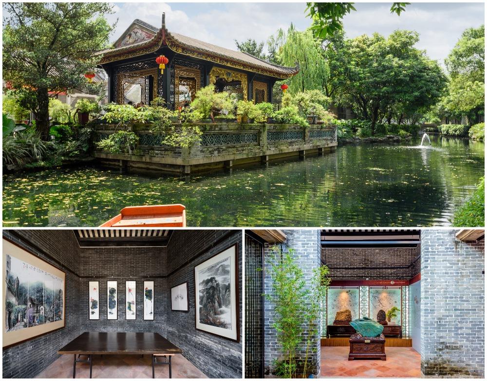 梁園以湖水縈回、奇石巧布的獨特風景著稱,更珍藏了歷代書家法帖,秀水、奇石、名帖堪稱梁園「三寶」。(圖片來源:視覺中國)