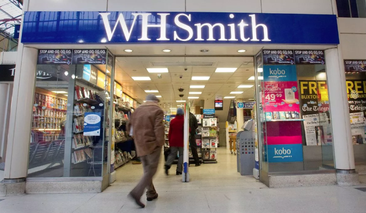 WHSmith位於市區主要街頭的500間分店,正尋求新買家。(互聯網)