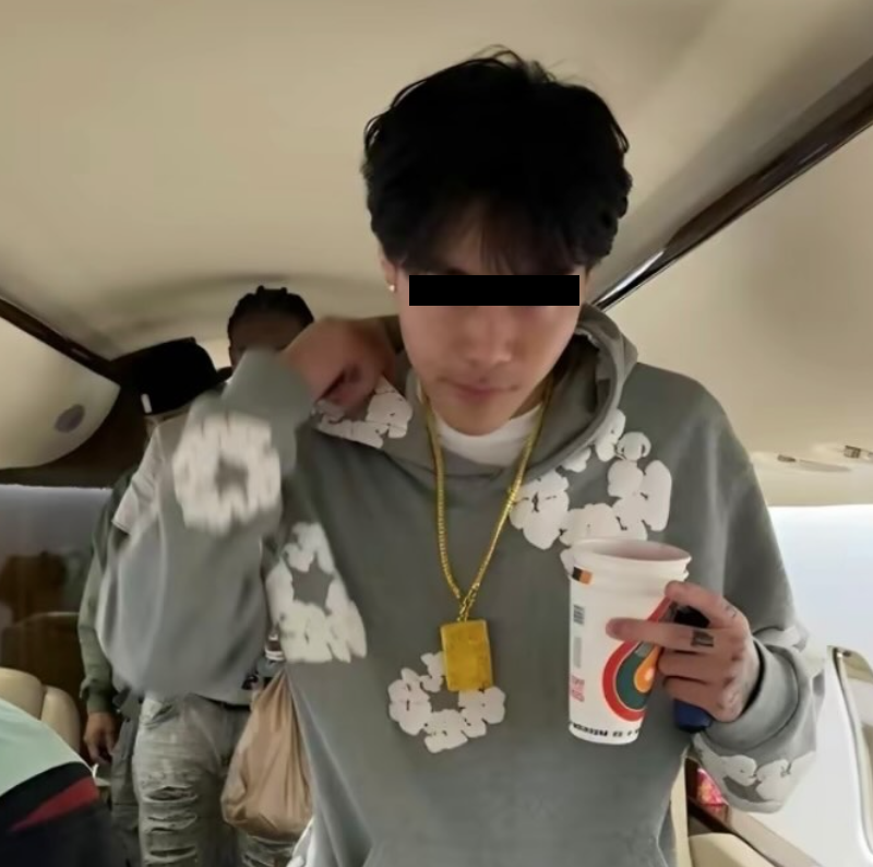 藍馬龍(Malone Lam)涉騙巨額比特幣後在夜店揮霍及狂買名車。(互聯網)