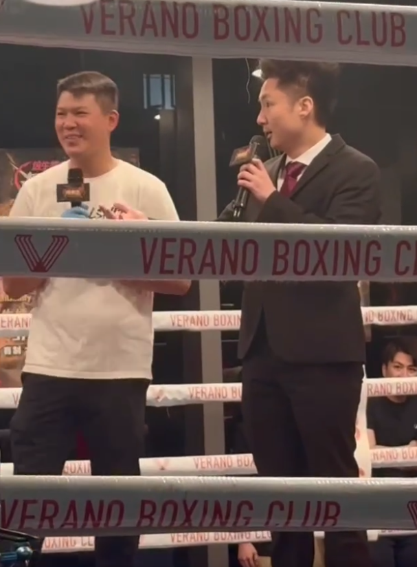 鍾培生對於四海用45秒TKO對手,也大感震驚。