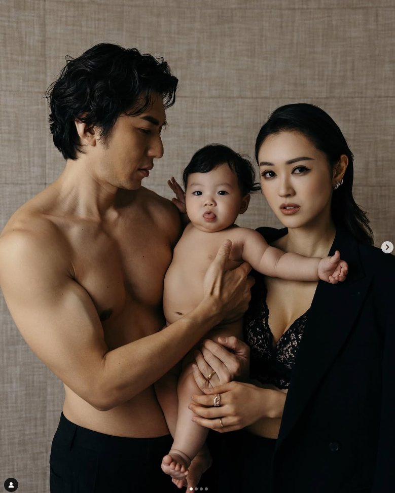 袁偉豪張寶兒一家