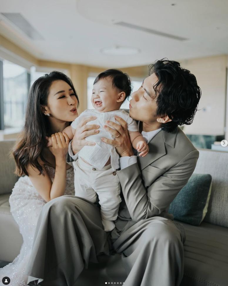 袁偉豪張寶兒一家