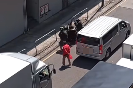 @fb 屯門公路塞車關注組 /至尊寶 影片截圖