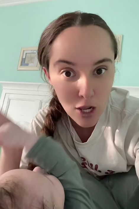 女事主麥克林(Sarah Maclean)在TikTok講述她細思極恐的遭遇。(互聯網)