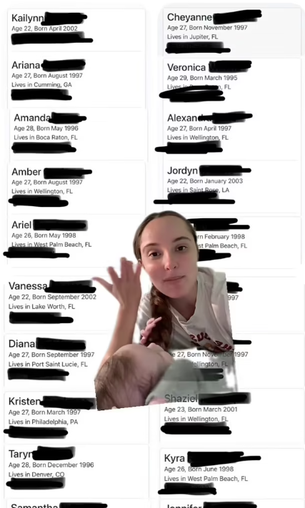 女事主麥克林稱,她手機封鎖的208個號碼,都是丈夫情婦的號碼。(互聯網)