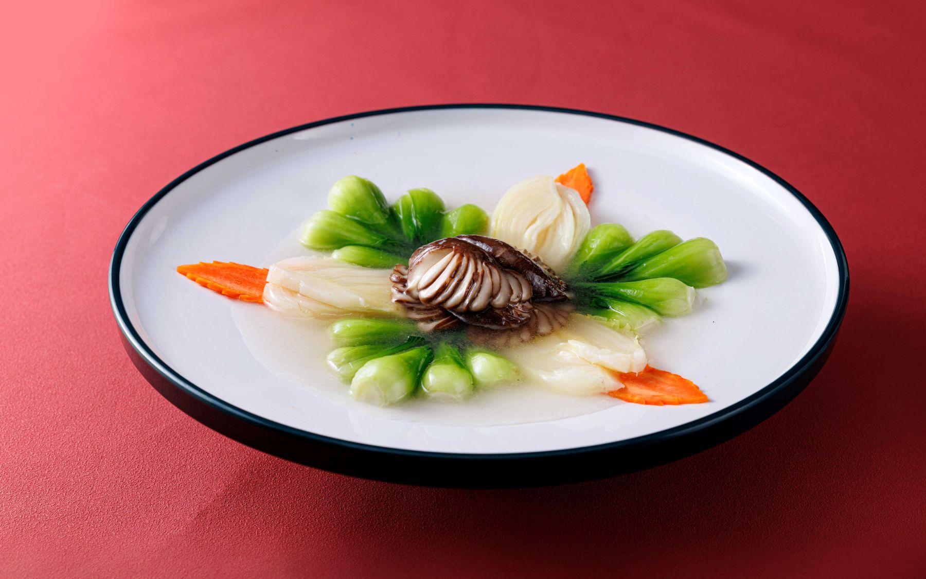 「第一屆金筷子明火創意名菜大賞銅獎」琉璃四合蔬$148