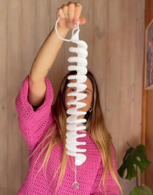 粉絲送給她的結婚裝飾禮物。(IG)